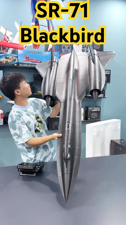 Epic Unboxing: SR-71 Blackbird RC Plane (Looks So Real!)
