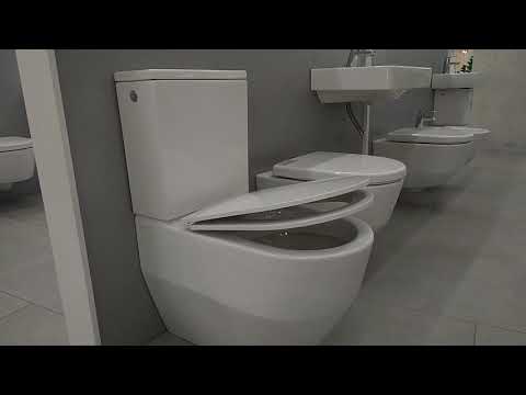 Video: Wie tief ist eine runde Toilette?
