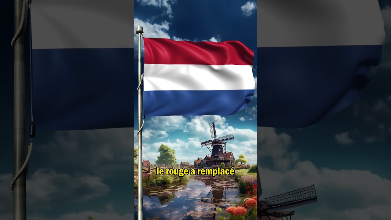 PAYS BAS: l'histoire de son drapeau