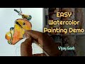 Easy Watercolor Painting | Vijay Gavli