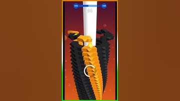 stack ball 3d gameplay | level - 1284 😱😱#shorts #viral #trending