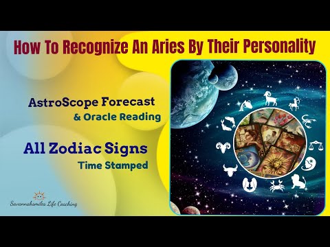 Video: How To Recognize An Aries