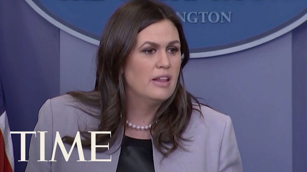 Sarah Huckabee Sanders Denies Report She Is Leaving White House At Year's End ...