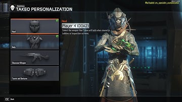 Black Ops 3 Zombies Character Customization and Character Selection mod Part 3