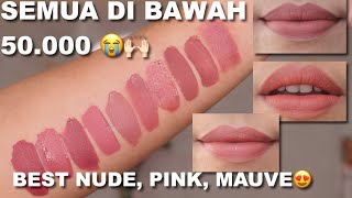 TERMURAH !! BEST NUDE PINK, SOFT PINK, PINK MAUVE untuk BIBIR GELAP dan KERING | Maria Soelisty screenshot 4