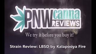 Strain Review: LBSD by Kalapooya Fire