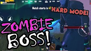 KNIFE FIGHT WITH ZOMBIE BOSS  NEW NIGHT MODE ON VIKENDI  PUBG Mobile