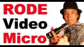 RODE 「VideoMicro」開封動画-初心者YouTuberに特にオススメの撮影機材 コスパ最高の動画撮影用人気マイクをジャズベーシストが買った４つの理由-カメラ内臓マイクとの音質比較もやります