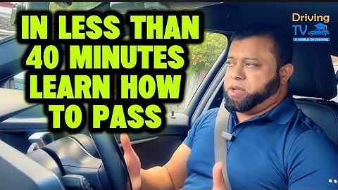 In Less Than 40 Minutes I