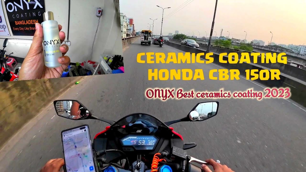 Honda CBR Ceramics coating 2023 Brand new condition YouTube