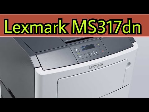 lexmark ms317dn monochrome laser printer reviews