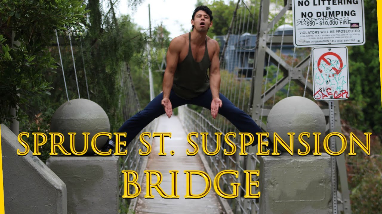 Check out SPRUCE STREET SUSPENSION BRIDGE, a San Diego hidden gem