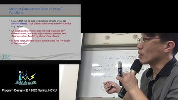 1082 PD2 [W14] 10.3 Abstract Class and Pure Virtual Function