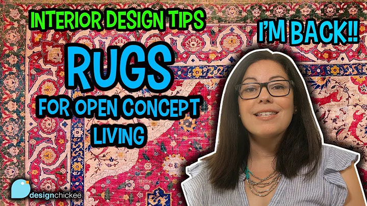 One rug or two for open concept living - Interior Design Tips
