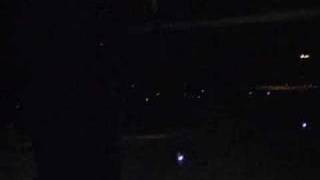 Westjet Night Landing Edmonton 737-700 Flight Deck
