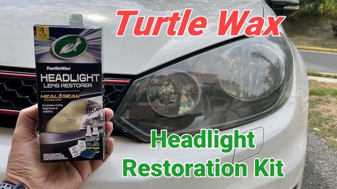 North Moon Headlight Restorer Kit Crystal Restoration Car Headlight  Restoration Fluid With Sponge Cloth