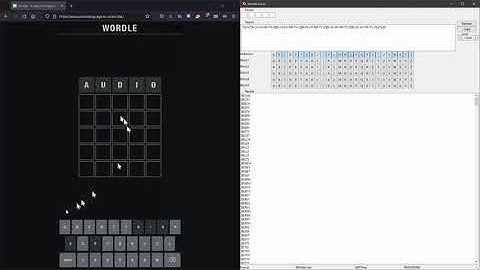 Delphi Wordle solution helper demo in Windows FireMonkey source available on github.