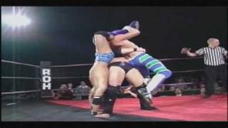 Jack Evans Dropkicks Jimmy Jacobs