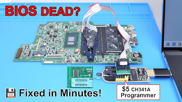 How to Fix a Corrupted BIOS with a $5 Programmer | CH341A BIOS Flash Tutorial