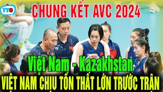 🛑Trực tiếp chung kết bóng chuyền AVC Challenge Cup 2024, Việt Nam chịu tổn thất cực lớn,NHM lo lắng