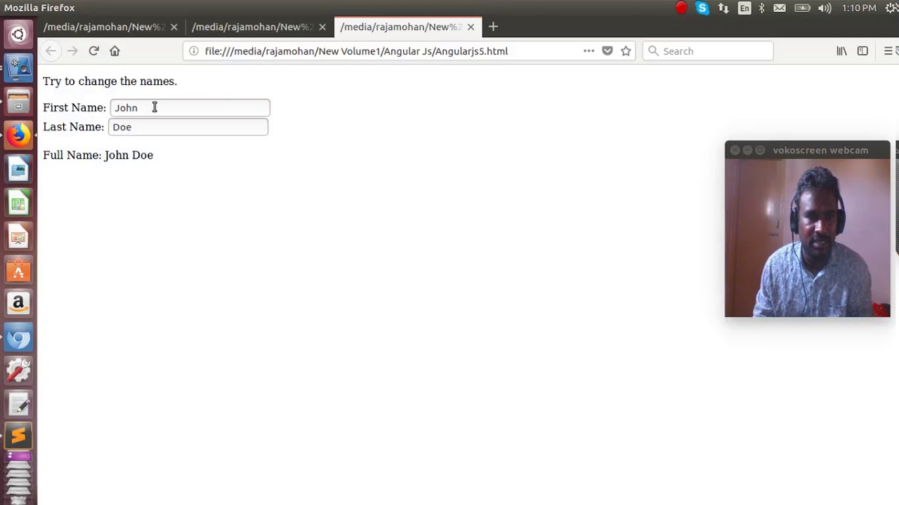 Angular js with controller - YouTube