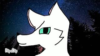 Howling wolf animation loop