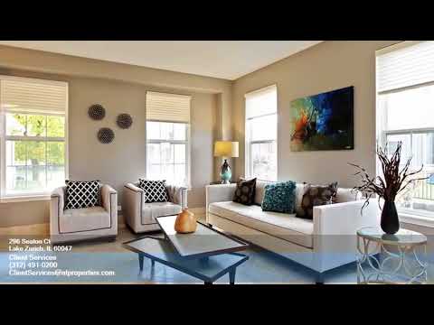 296 Seaton Ct, Lake Zurich, IL home video tour