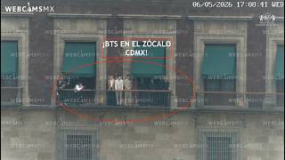 🤩✨ ¡#BTS en el #Zócalo de Ciudad de México #CDMX!