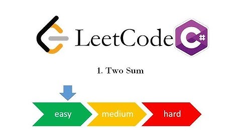 LeetCode | Two Sum | C#
