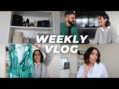 WEEKLY VLOG: Getting ready for Europe, Studio room update, Unboxing Amazon orders, Invisalign Update