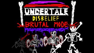 (OLD) UnderTale Disbelief Brutal Mode (UnderTale Fan-game) - 1/4 Phase 13 