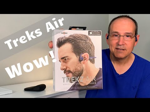 Aftershokz Trekz Air! Unboxing and review