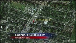 Greenfield Police search for suspected serial bank robber