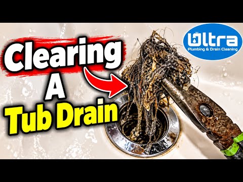 Easy Way To Clear A Clogged Bathtub Drain - How To Remove A Bathtub ...