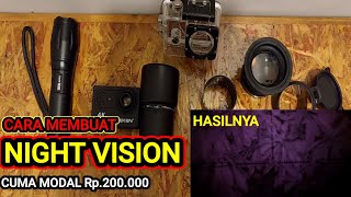full cara membuat night vision khusus untuk teropong malam senapan angin cal 177