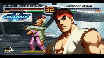 【TAS】 SNK VS CAPCOM As RYU (QHD VERSION) PLAYTHROUGH