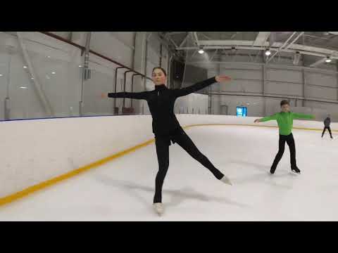 Самые лучшие упражнения для скольжения в фигурном катании⛸
