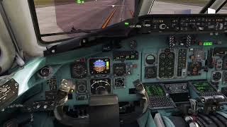 KDTW "Metro Wayne Co." Takeoff (MSFS) pilots view