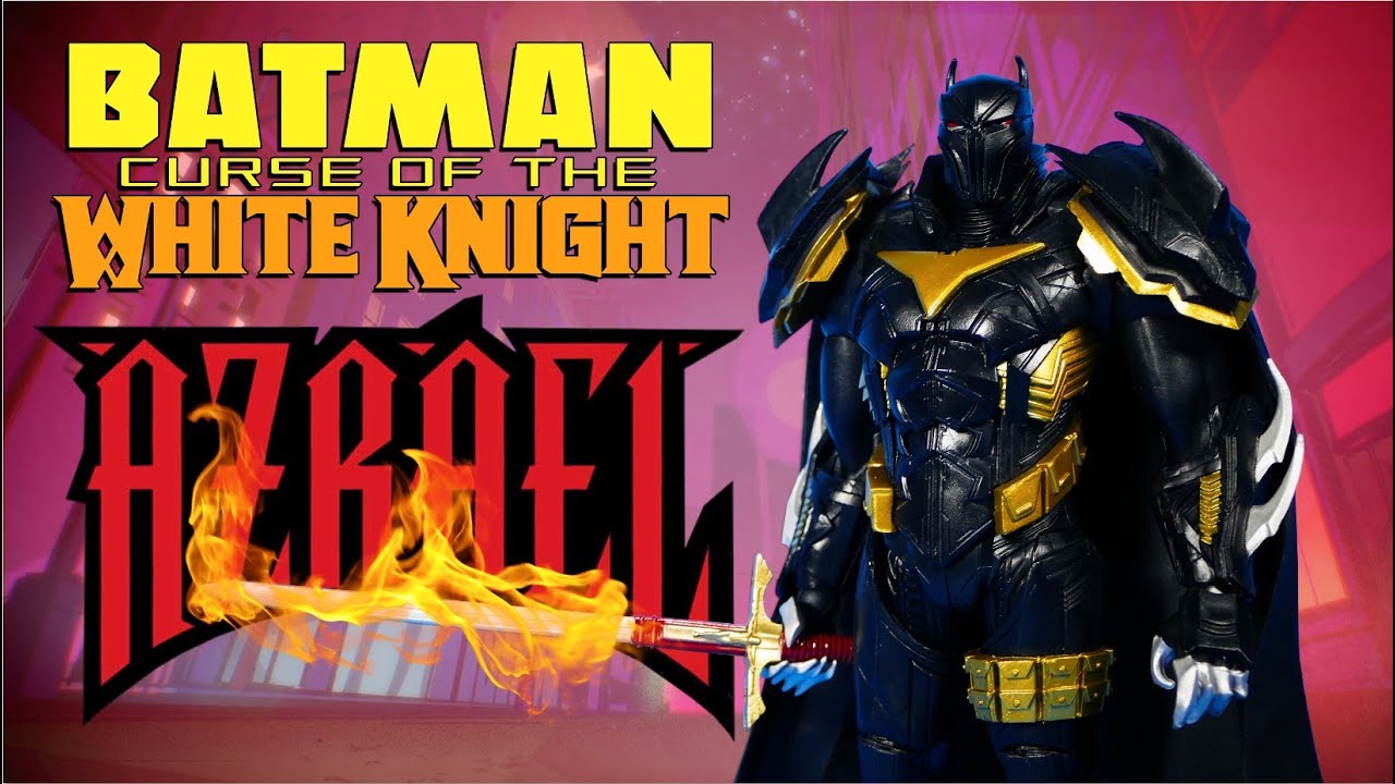 DC Multiverse Curse Of The White Knight Azrael Batman Armor - YouTube