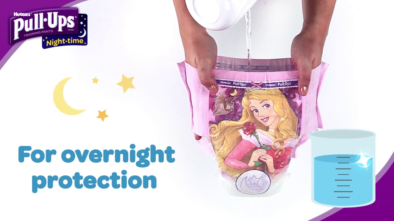 Night Time Protection  Huggies® Pull-Ups® 