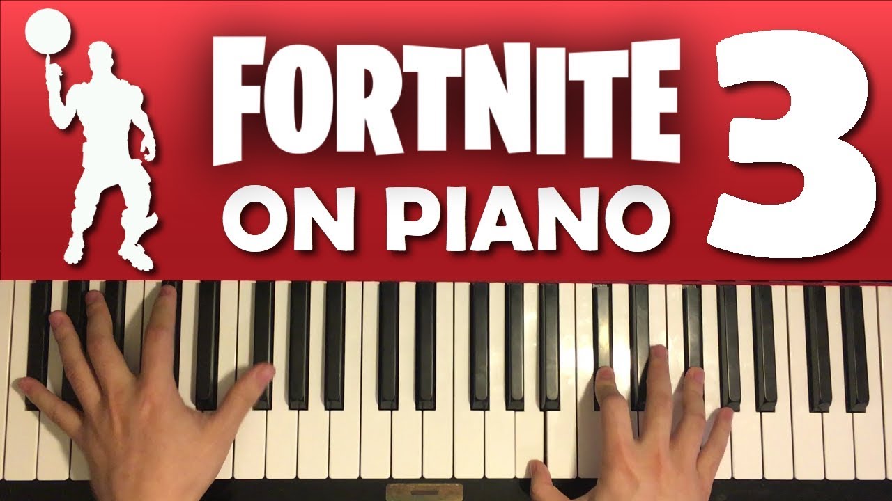FORTNITE DANCES ON PIANO (PART 3)