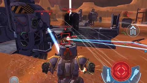 February 2018 - War Robots Test Server (iOS) - Robots: Mercury, Pursuer, Hellburner, & Weapon: Ion