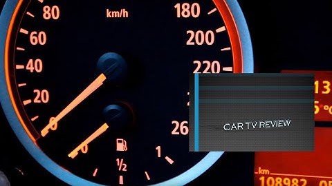 BMW 5 Series E60 - secret menu - display temperature gauge