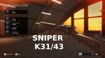 Battlefield V Sniper K31/43 Tests