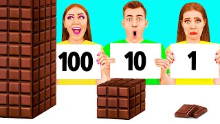 100 Слоев еды Челлендж | Сумасшедший челлендж от Fun Challenge