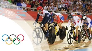 Cycling Track Women's Keirin Final Full Replay -- London 2012 Olympic Games
