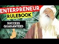 Success guaranteed for an Entrepreneur||Sadhguru&#39;s ultimate advice to make it big in business