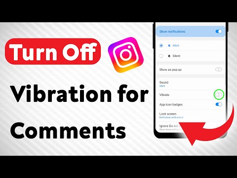How To Turn Off Vibration for Comments on Instagram (Updated) - YouTube
