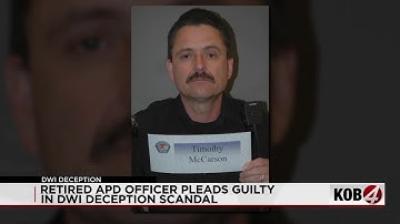Retired APD officer pleads guilty in DWI Deception scandal