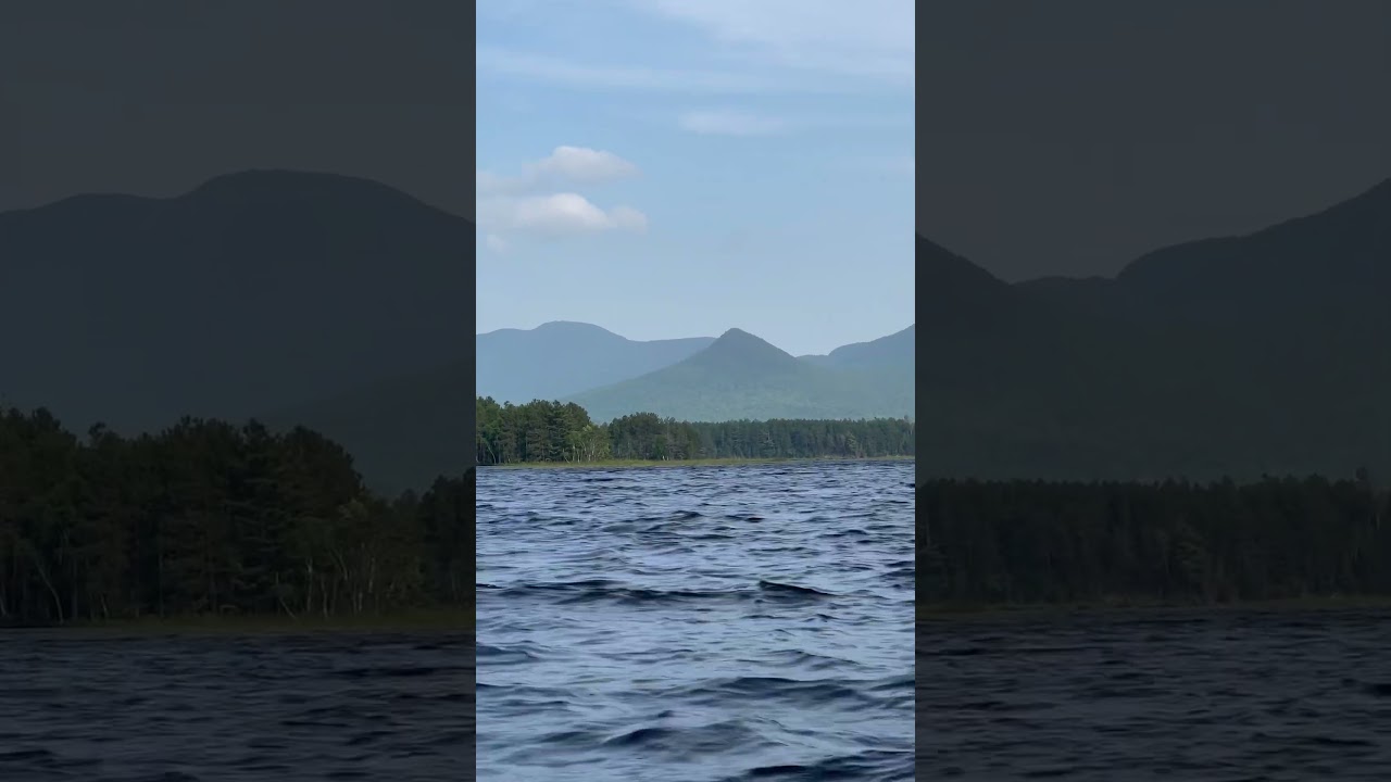 Kayaking Flagstaff Lake in Maine 